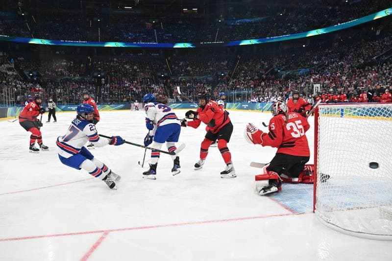 Ice Hockey. Olympic Winter Games Milano-Cortina 2026. Canada - USA. 10.02.2026
