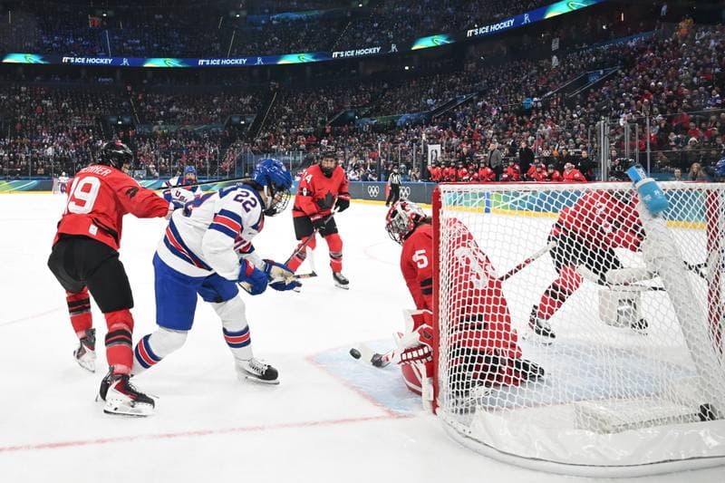 Ice Hockey. Olympic Winter Games Milano-Cortina 2026. Canada - USA. 10.02.2026