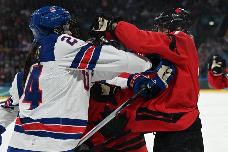 Ice Hockey. Olympic Winter Games Milano-Cortina 2026. Canada - USA. 10.02.2026
