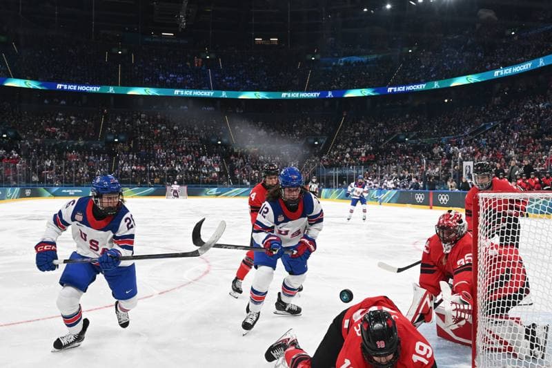 Ice Hockey. Olympic Winter Games Milano-Cortina 2026. Canada - USA. 10.02.2026