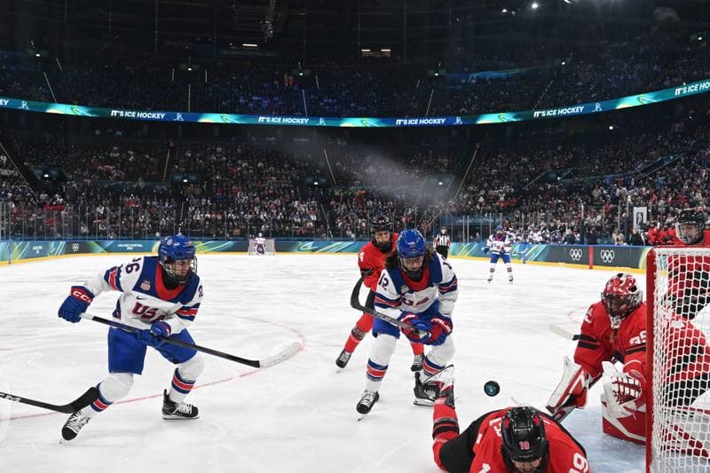 Ice Hockey. Olympic Winter Games Milano-Cortina 2026. Canada - USA. 10.02.2026
