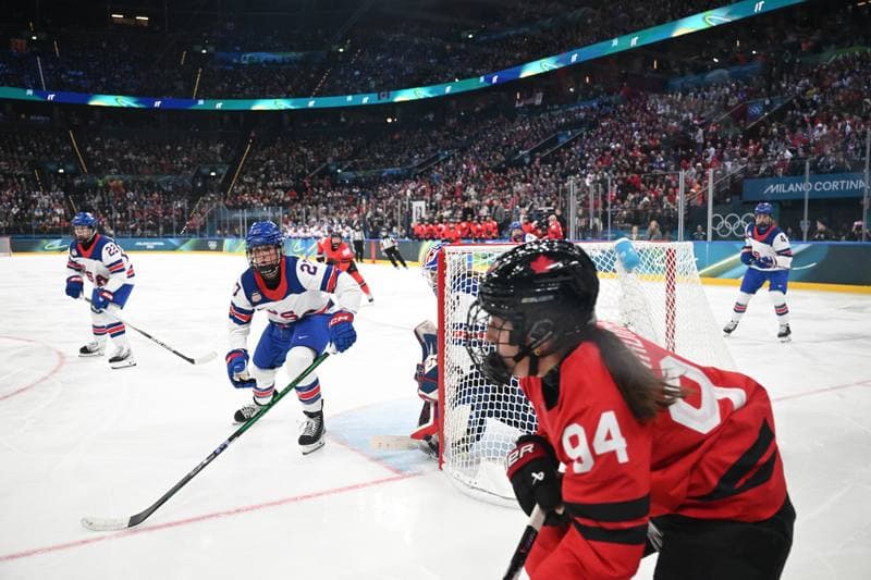 Ice Hockey. Olympic Winter Games Milano-Cortina 2026. Canada - USA. 10.02.2026