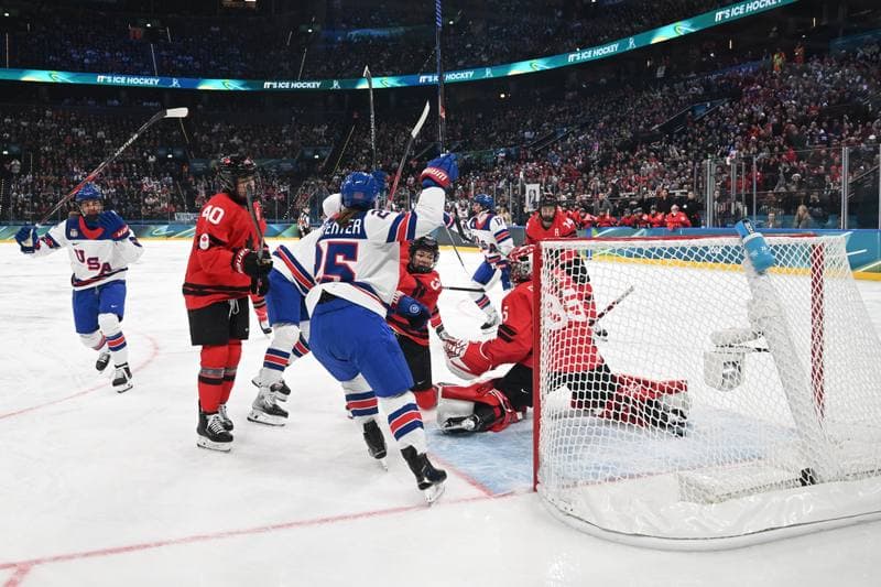 Ice Hockey. Olympic Winter Games Milano-Cortina 2026. Canada - USA. 10.02.2026