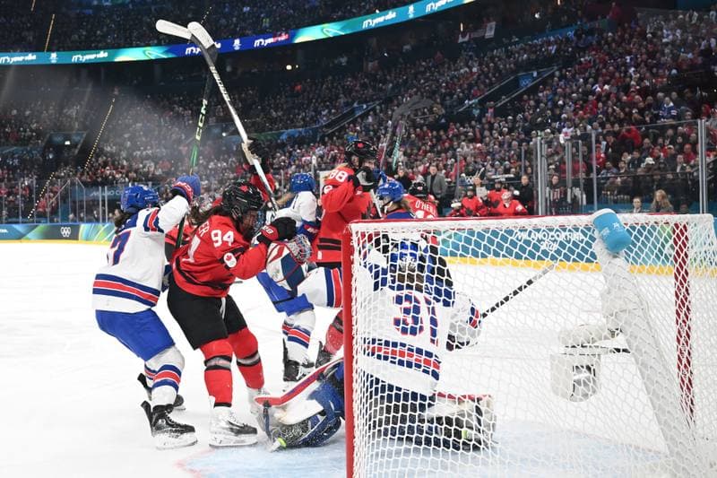 Ice Hockey. Olympic Winter Games Milano-Cortina 2026. Canada - USA. 10.02.2026