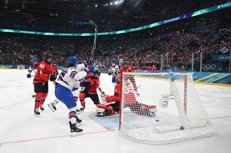 Ice Hockey. Olympic Winter Games Milano-Cortina 2026. Canada - USA. 10.02.2026