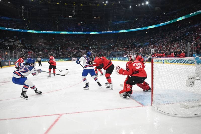 Ice Hockey. Olympic Winter Games Milano-Cortina 2026. Canada - USA. 10.02.2026