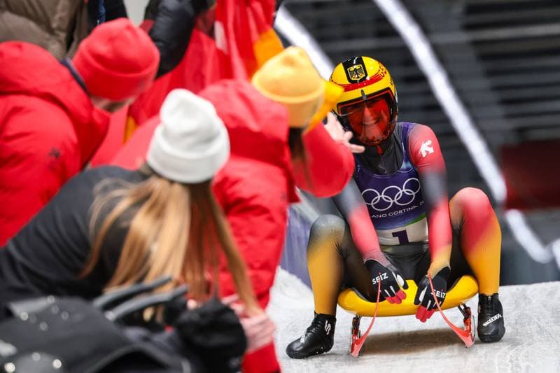 Luge. XXV Olympic Winter Games Milano-Cortina 2026. Women's Singles Final. 10.02.2026