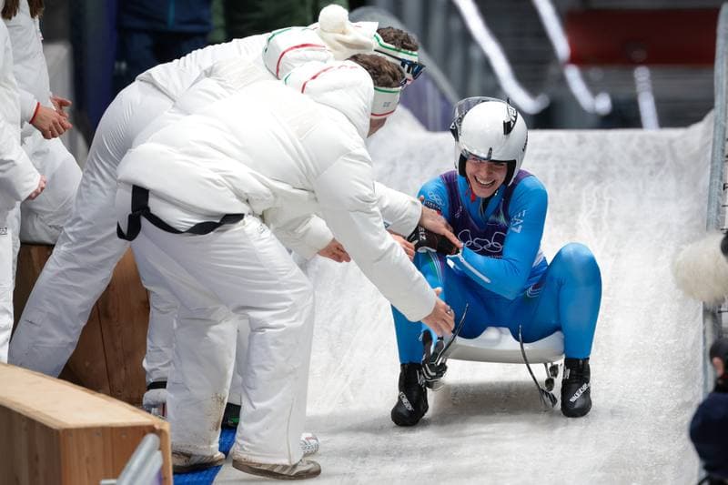 Luge. XXV Olympic Winter Games Milano-Cortina 2026. Women's Singles Final. 10.02.2026