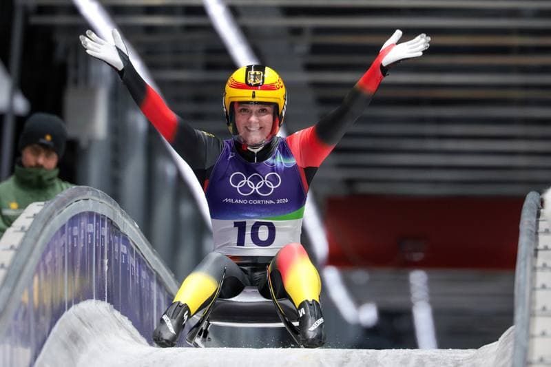 Luge. XXV Olympic Winter Games Milano-Cortina 2026. Women's Singles Final. 10.02.2026