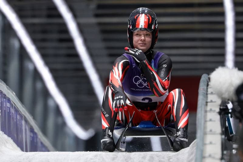 Luge. XXV Olympic Winter Games Milano-Cortina 2026. Women's Singles Final. 10.02.2026