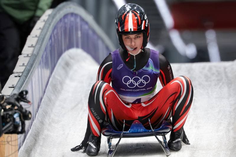 Luge. XXV Olympic Winter Games Milano-Cortina 2026. Women's Singles Final. 10.02.2026