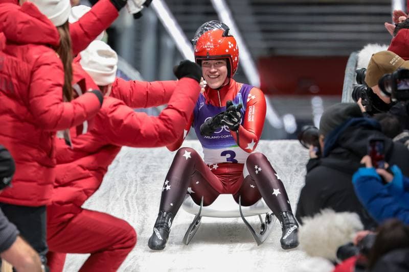 Luge. XXV Olympic Winter Games Milano-Cortina 2026. Women's Singles Final. 10.02.2026