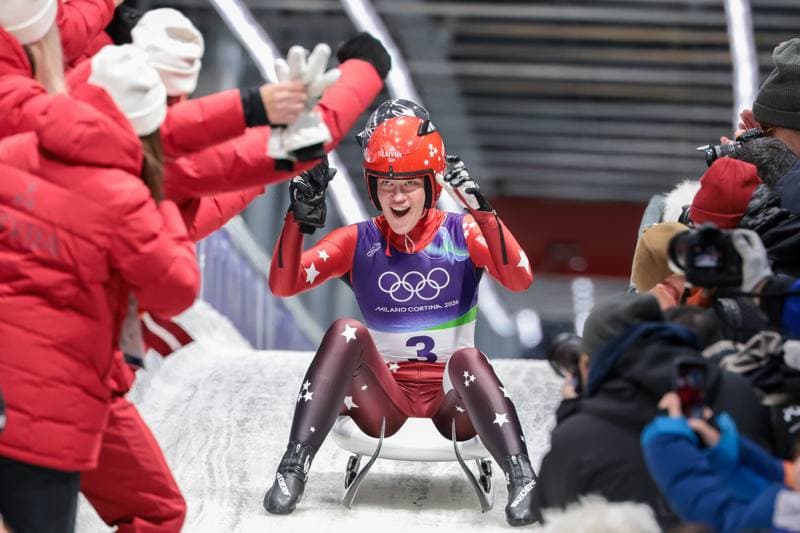 Luge. XXV Olympic Winter Games Milano-Cortina 2026. Women's Singles Final. 10.02.2026