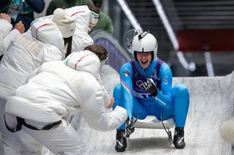 Luge. XXV Olympic Winter Games Milano-Cortina 2026. Women's Singles Final. 10.02.2026