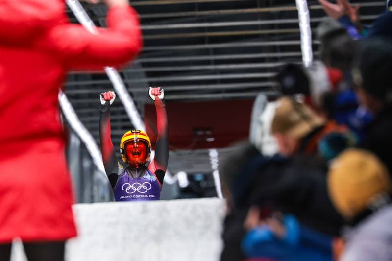Luge. XXV Olympic Winter Games Milano-Cortina 2026. Women's Singles Final. 10.02.2026