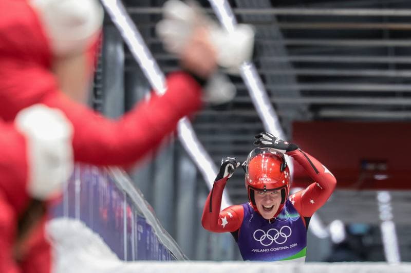 Luge. XXV Olympic Winter Games Milano-Cortina 2026. Women's Singles Final. 10.02.2026