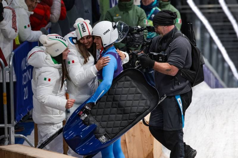 Luge. XXV Olympic Winter Games Milano-Cortina 2026. Women's Singles Final. 10.02.2026