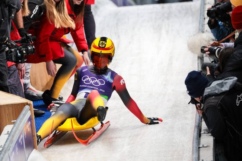 Luge. XXV Olympic Winter Games Milano-Cortina 2026. Women's Singles Final. 10.02.2026