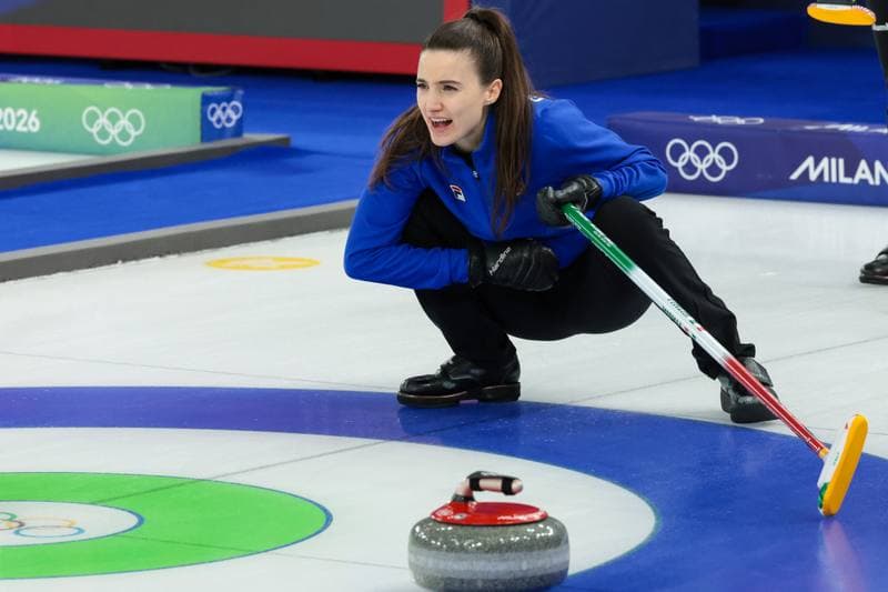 Curling. Olympic Winter Games Milano-Cortina 2026. Italy - United States. 09.02.2026