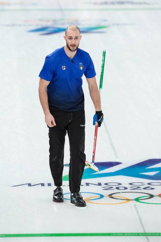 Curling. Olympic Winter Games Milano-Cortina 2026. Italy - United States. 09.02.2026