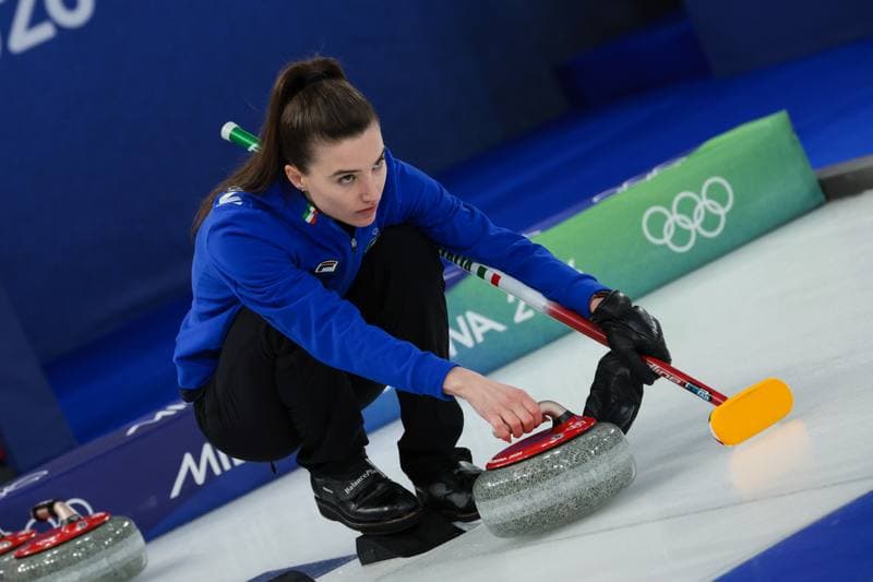 Curling. Olympic Winter Games Milano-Cortina 2026. Italy - United States. 09.02.2026