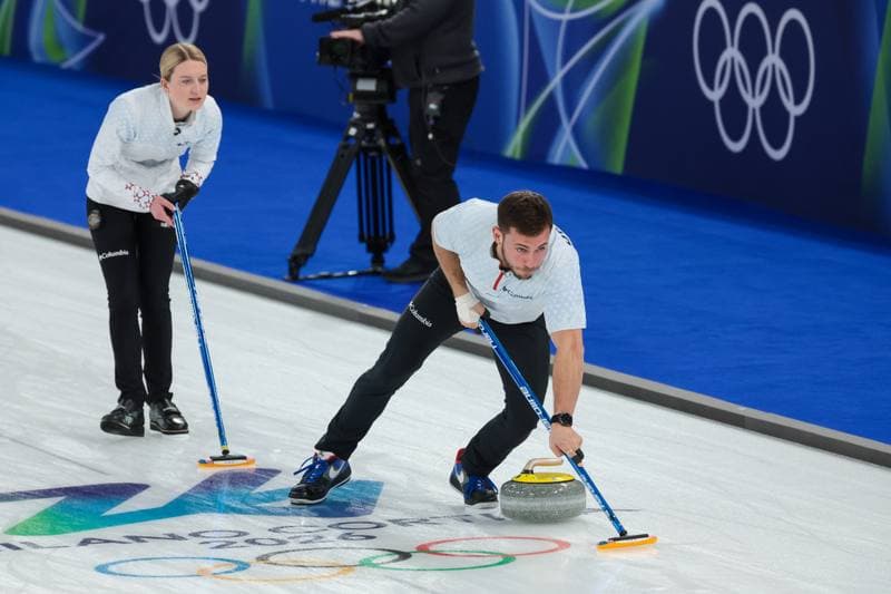 Curling. Olympic Winter Games Milano-Cortina 2026. Italy - United States. 09.02.2026