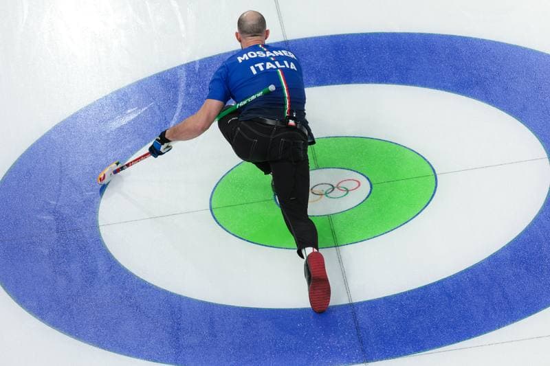 Curling. Olympic Winter Games Milano-Cortina 2026. Italy - United States. 09.02.2026