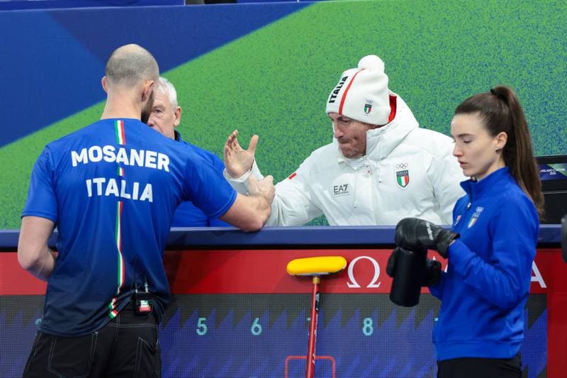 Curling. Olympic Winter Games Milano-Cortina 2026. Italy - United States. 09.02.2026