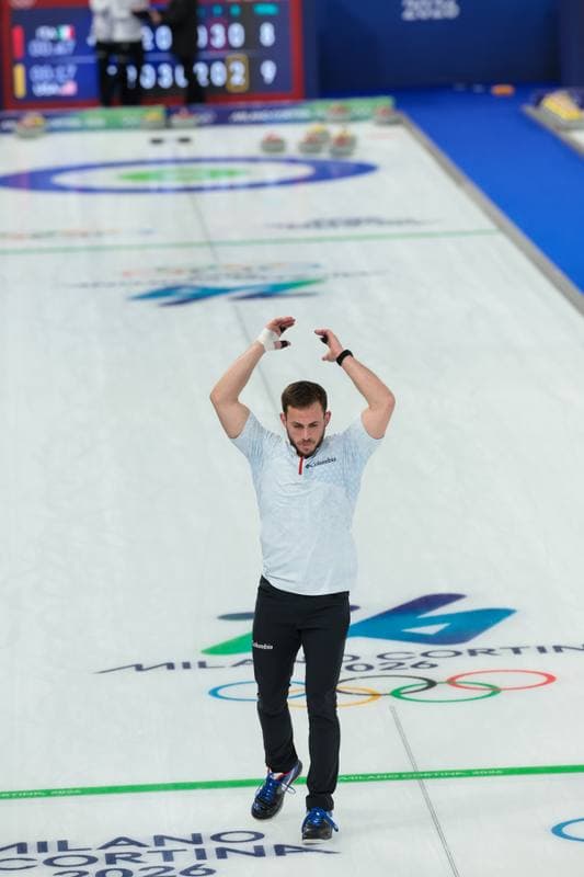 Curling. Olympic Winter Games Milano-Cortina 2026. Italy - United States. 09.02.2026