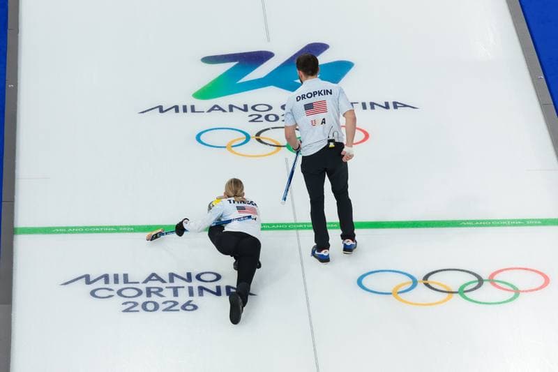 Curling. Olympic Winter Games Milano-Cortina 2026. Italy - United States. 09.02.2026