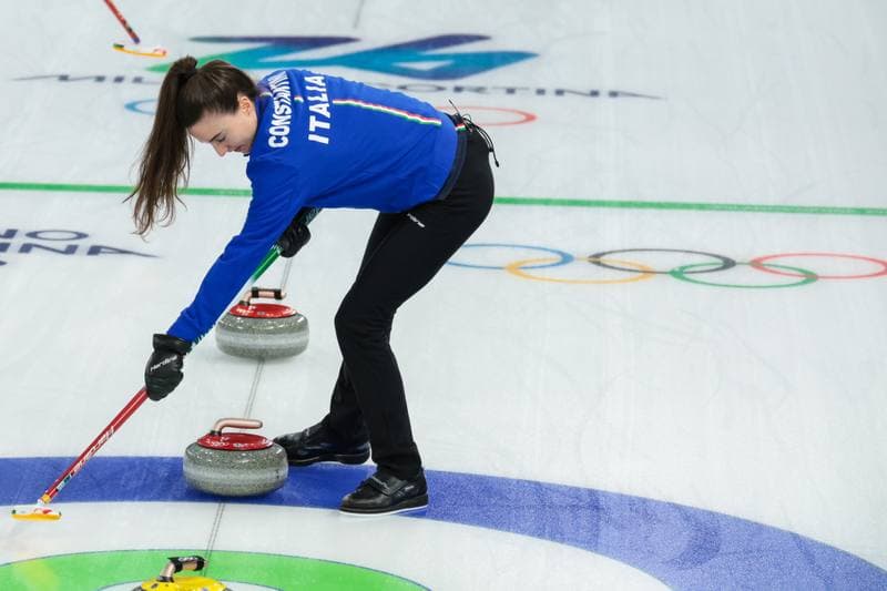 Curling. Olympic Winter Games Milano-Cortina 2026. Italy - United States. 09.02.2026