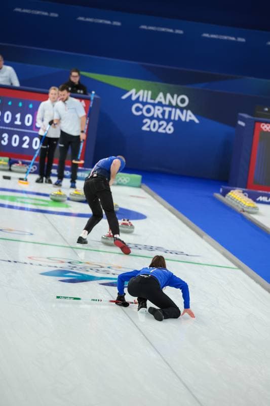 Curling. Olympic Winter Games Milano-Cortina 2026. Italy - United States. 09.02.2026