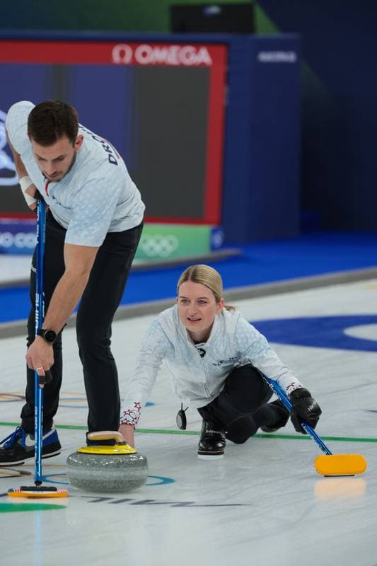 Curling. Olympic Winter Games Milano-Cortina 2026. Italy - United States. 09.02.2026