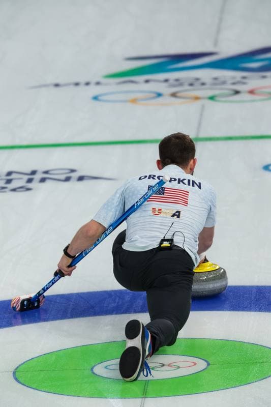 Curling. Olympic Winter Games Milano-Cortina 2026. Italy - United States. 09.02.2026