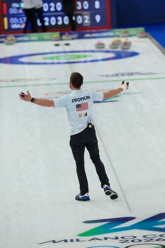 Curling. Olympic Winter Games Milano-Cortina 2026. Italy - United States. 09.02.2026