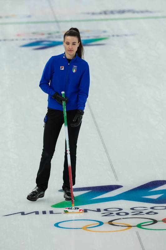 Curling. Olympic Winter Games Milano-Cortina 2026. Italy - United States. 09.02.2026