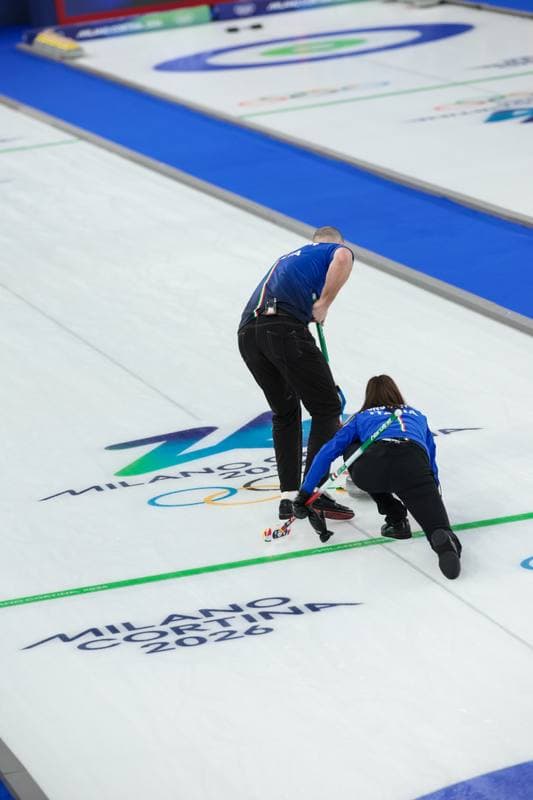 Curling. Olympic Winter Games Milano-Cortina 2026. Italy - United States. 09.02.2026
