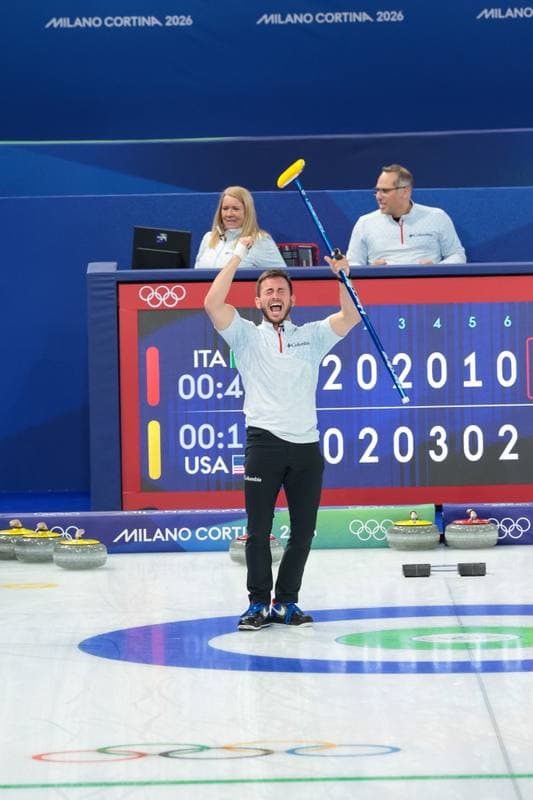Curling. Olympic Winter Games Milano-Cortina 2026. Italy - United States. 09.02.2026