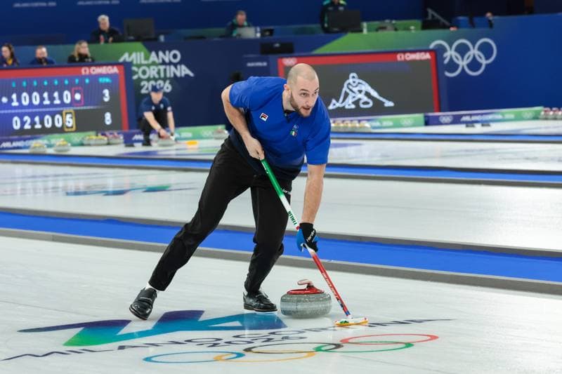 Curling. Olympic Winter Games Milano-Cortina 2026. Italy - United States. 09.02.2026