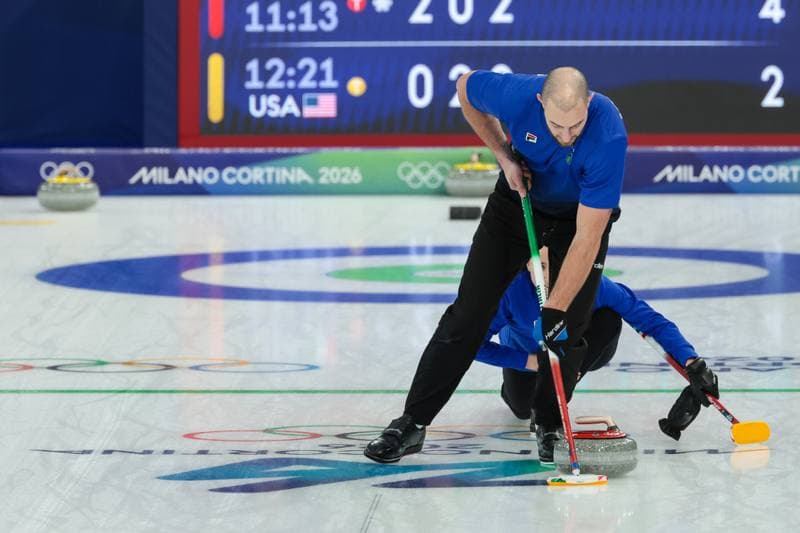 Curling. Olympic Winter Games Milano-Cortina 2026. Italy - United States. 09.02.2026