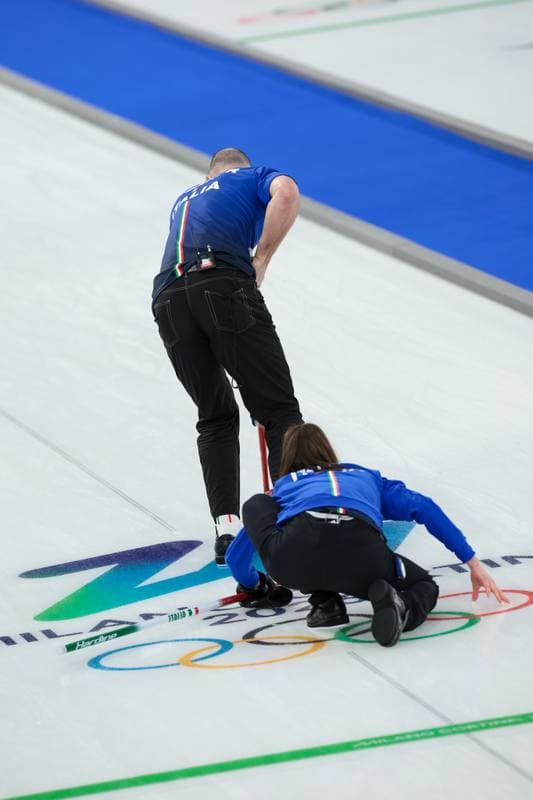 Curling. Olympic Winter Games Milano-Cortina 2026. Italy - United States. 09.02.2026