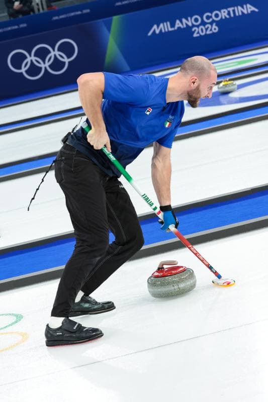 Curling. Olympic Winter Games Milano-Cortina 2026. Italy - United States. 09.02.2026
