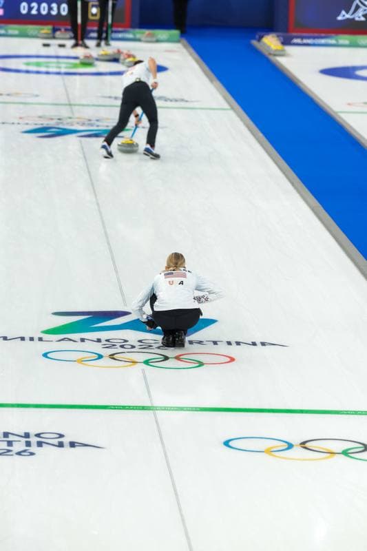 Curling. Olympic Winter Games Milano-Cortina 2026. Italy - United States. 09.02.2026