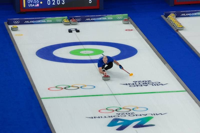 Curling. Olympic Winter Games Milano-Cortina 2026. Italy - United States. 09.02.2026