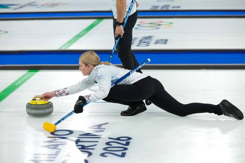Curling. Olympic Winter Games Milano-Cortina 2026. Italy - United States. 09.02.2026