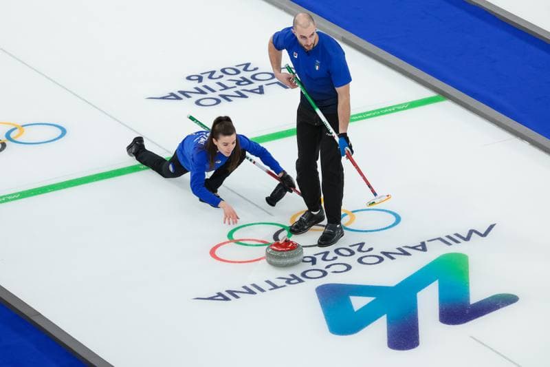 Curling. Olympic Winter Games Milano-Cortina 2026. Italy - United States. 09.02.2026