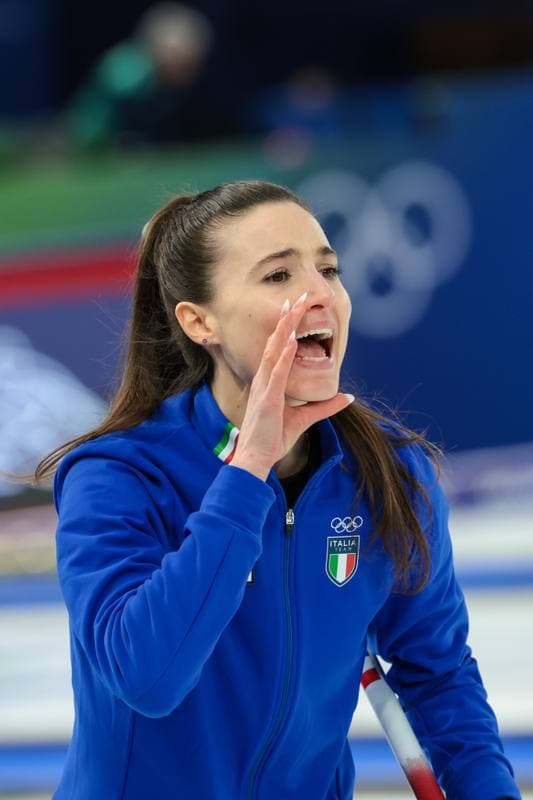 Curling. Olympic Winter Games Milano-Cortina 2026. Italy - United States. 09.02.2026