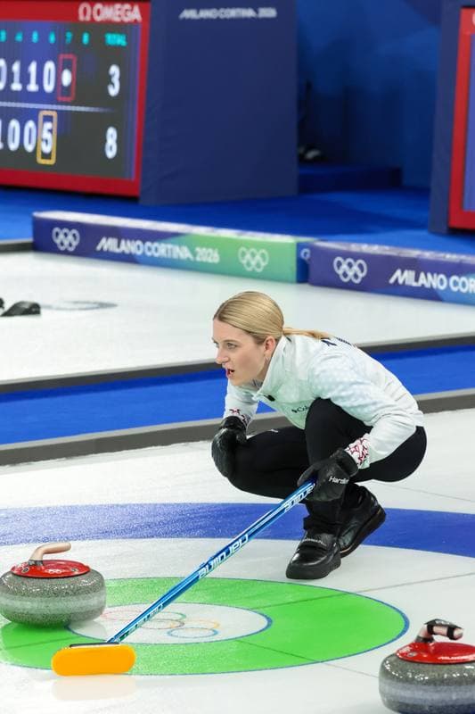 Curling. Olympic Winter Games Milano-Cortina 2026. Italy - United States. 09.02.2026