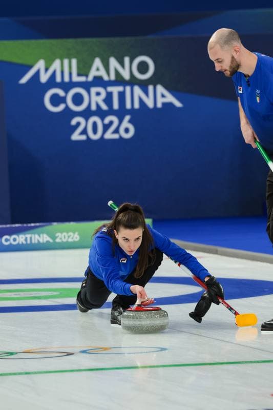 Curling. Olympic Winter Games Milano-Cortina 2026. Italy - United States. 09.02.2026
