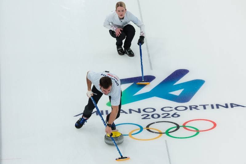 Curling. Olympic Winter Games Milano-Cortina 2026. Italy - United States. 09.02.2026